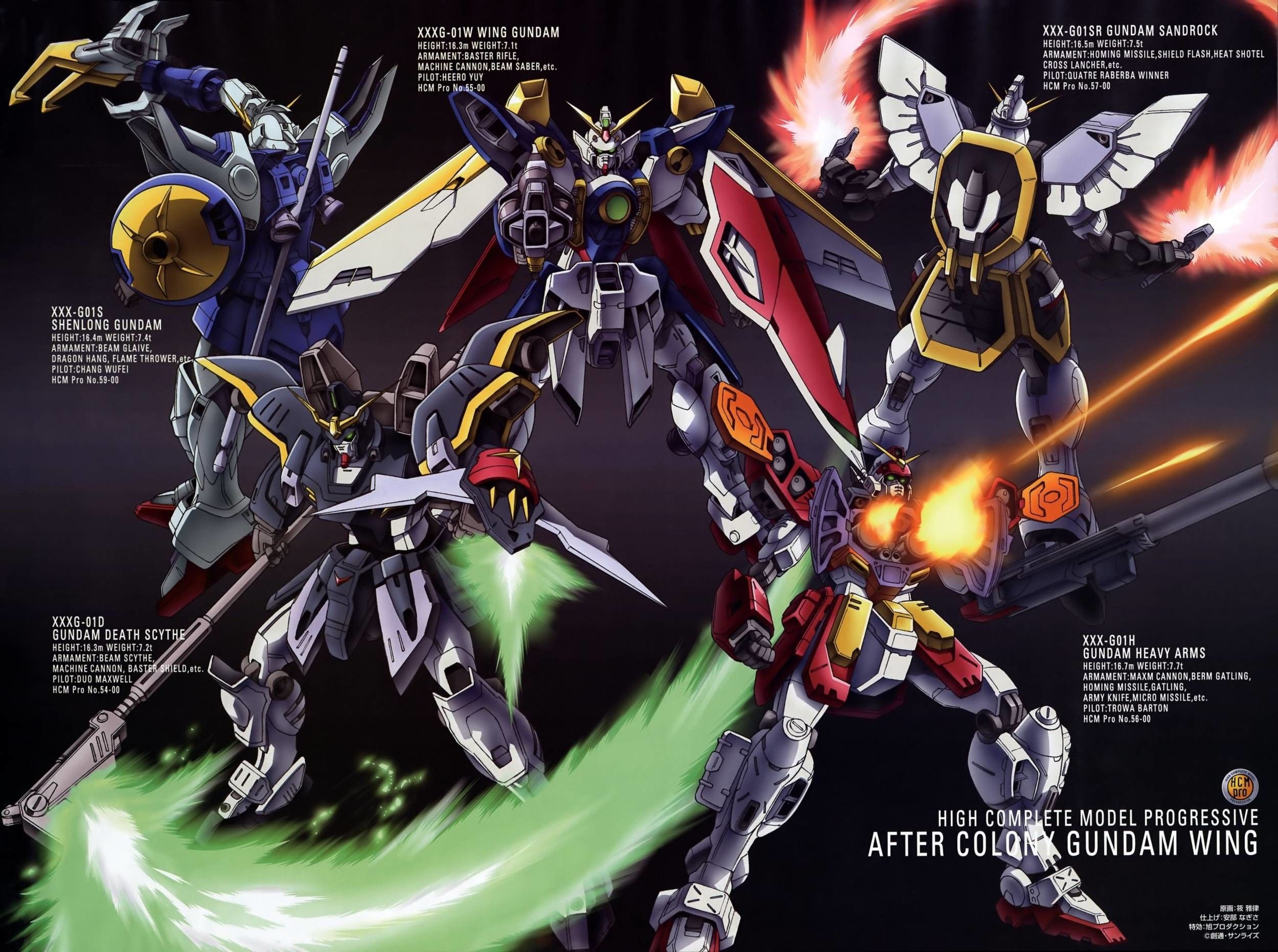 wing gundam gundams