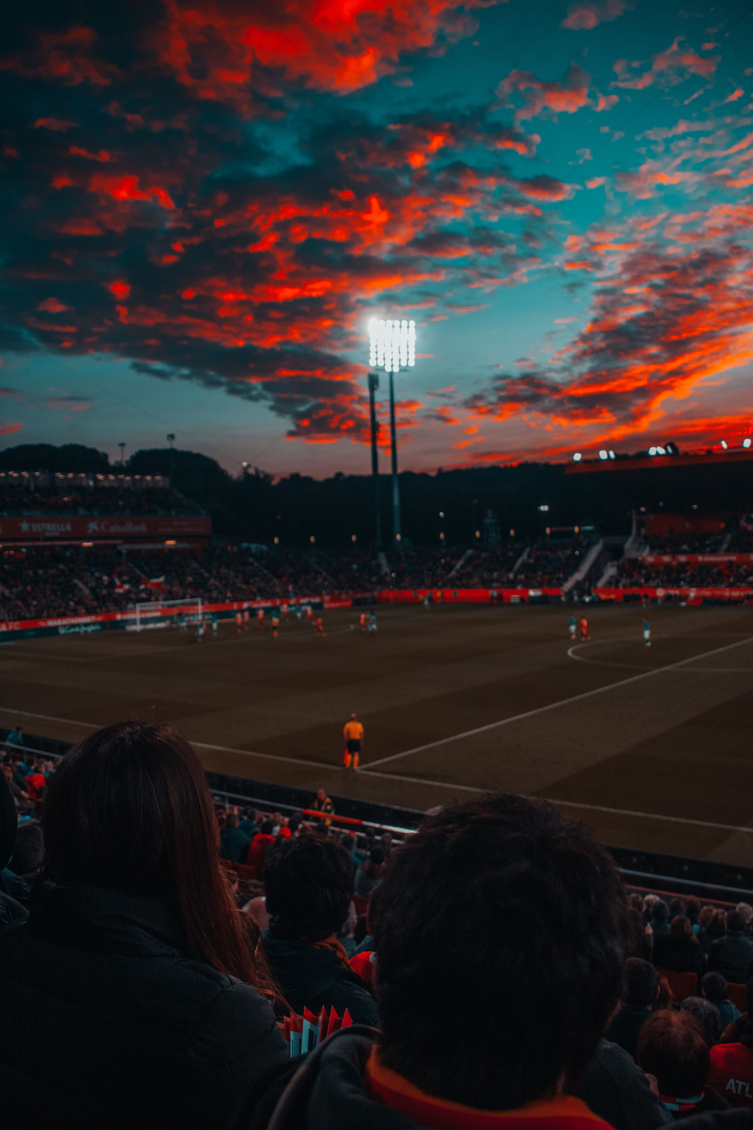 sunset soccer feild - Wallpaper Cave