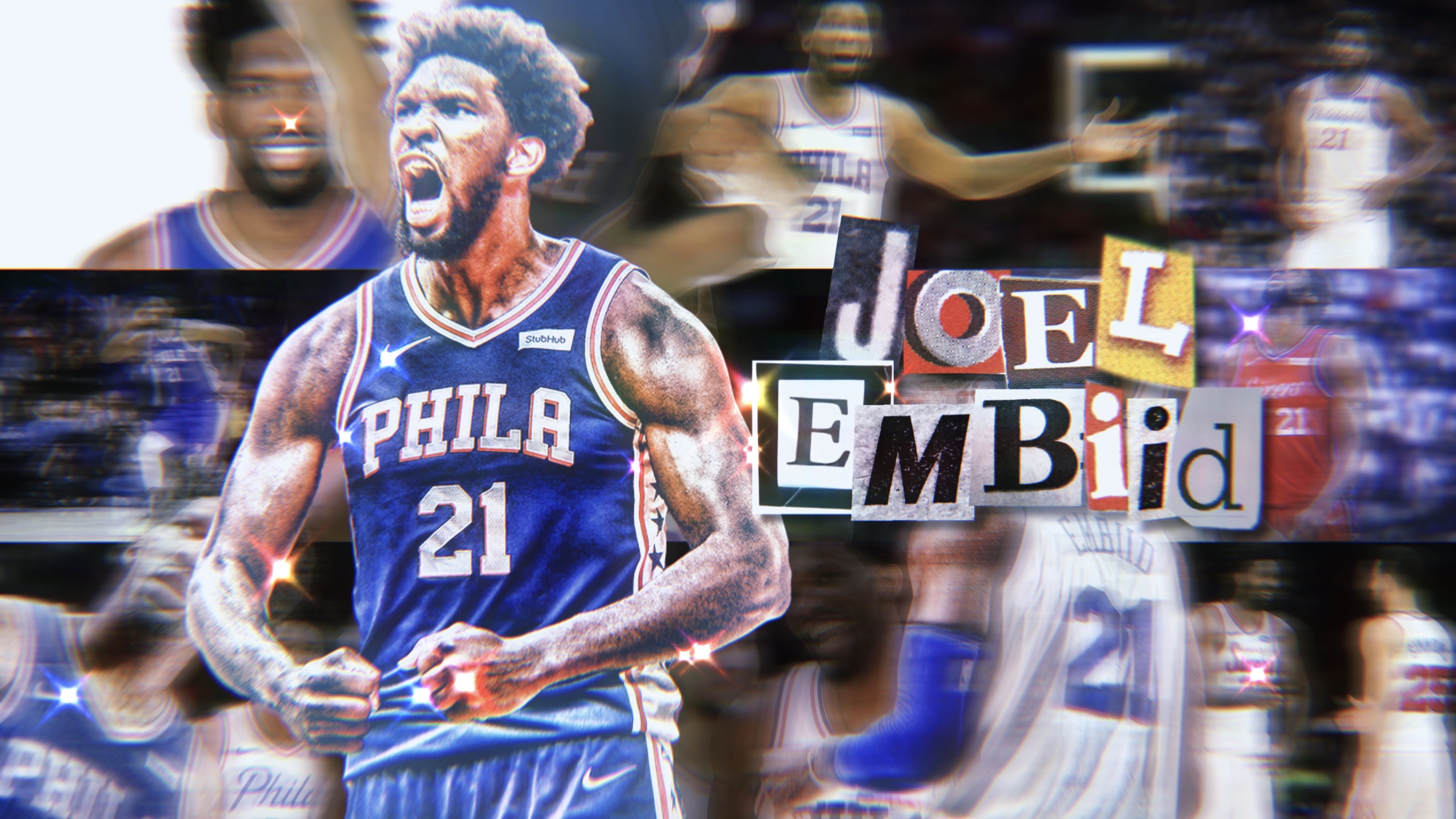 124 Joel Embiid Mask Stock Photos HighRes Pictures and Images  Getty  Images