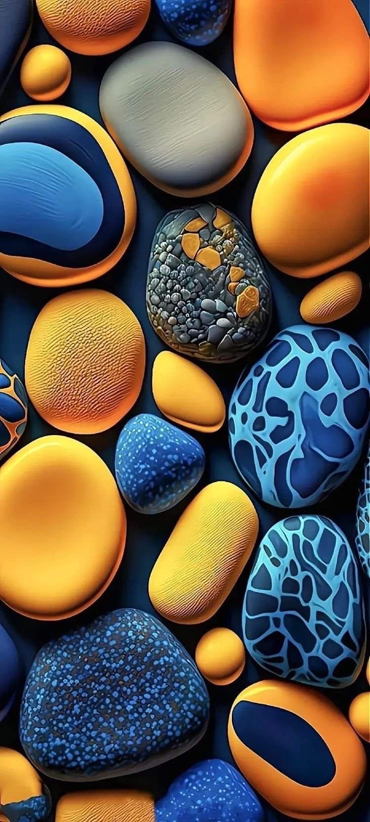 Colourful pebbles - Wallpaper Cave