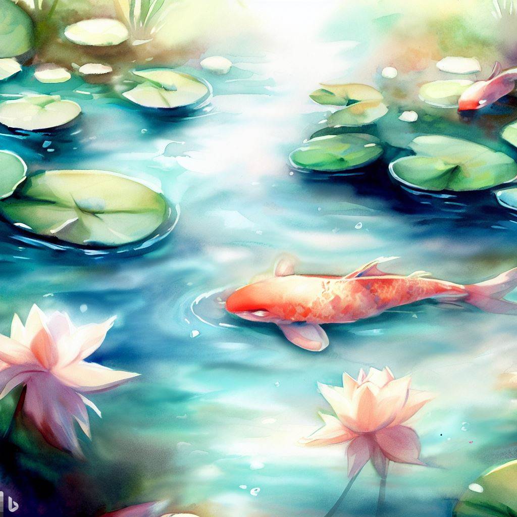 Koi fish swimming - Wallpaper Cave