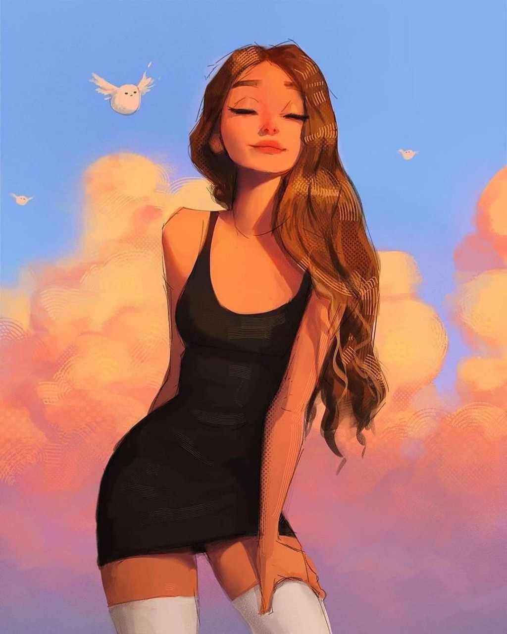 art girl Wallpaper Wallpaper Cave