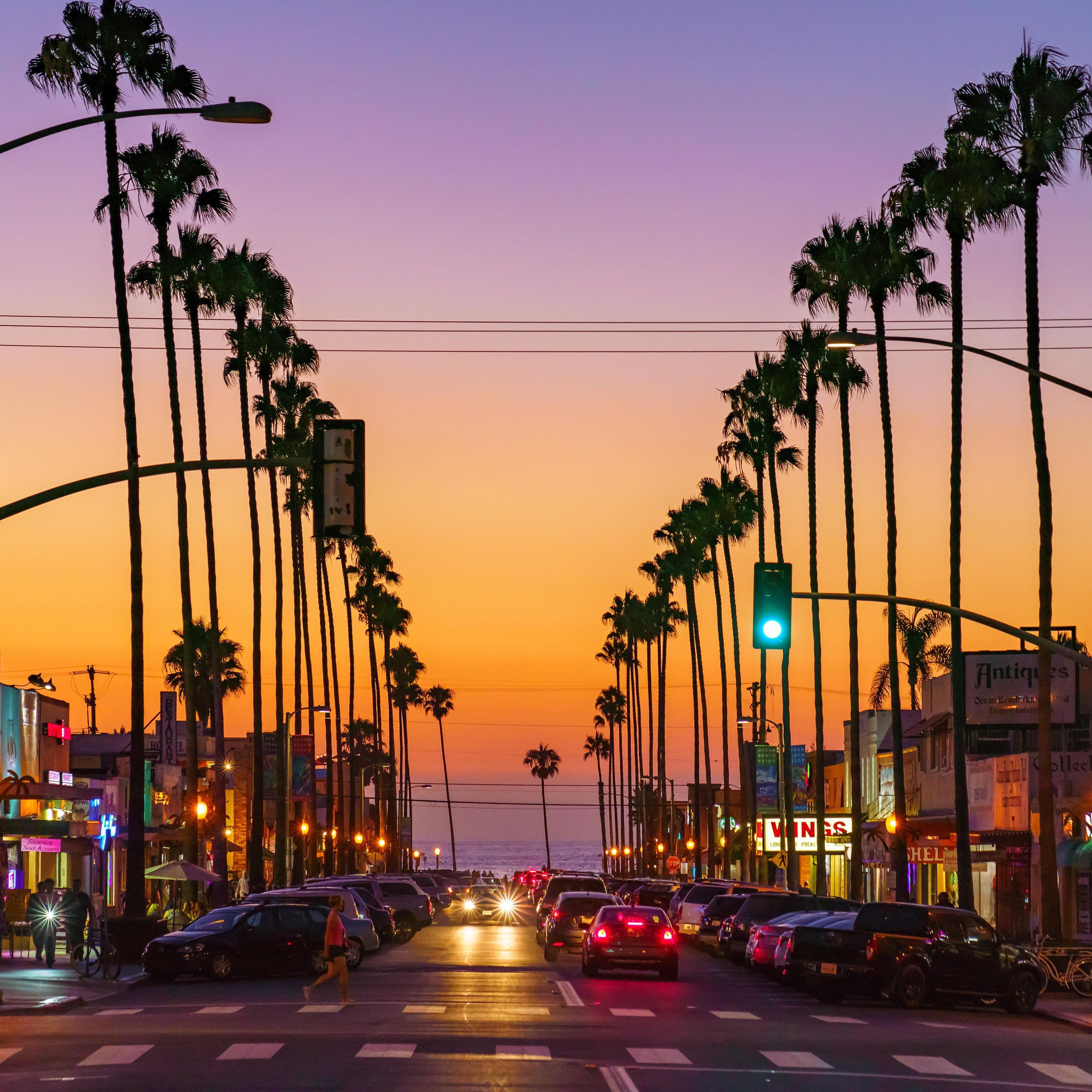 Palm Tree Sunset Wallpaper Cave