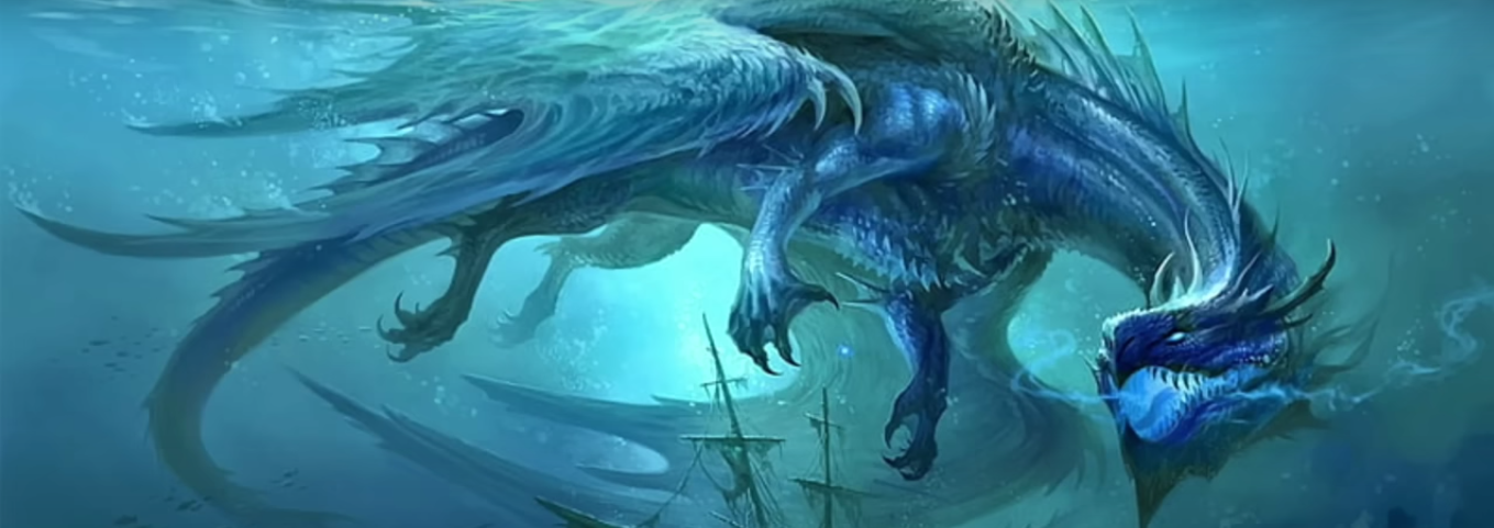 Water Dragon - Wallpaper Cave