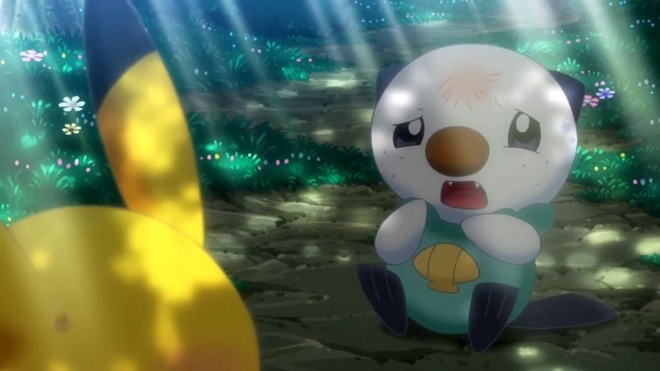 Crying Oshawott | Pokémon Mystery Dungeon Official Wallpaper ...