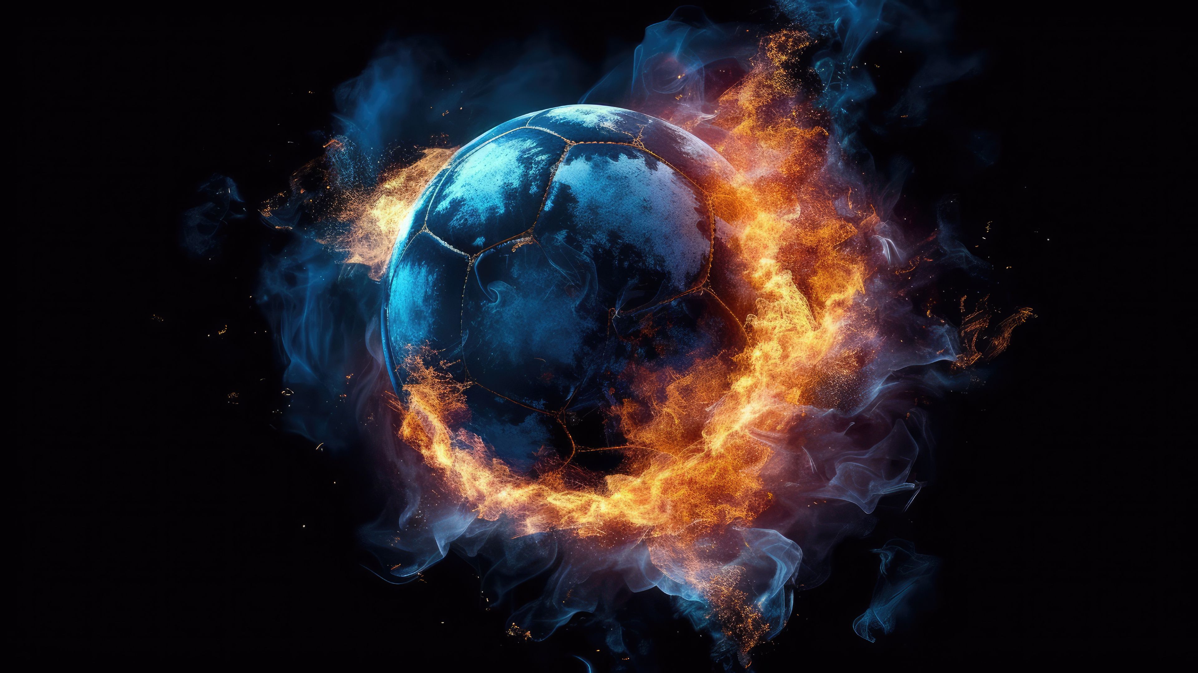 Soccer Blast: Explosive Energy HD Wallpaper - Wallpaper Cave