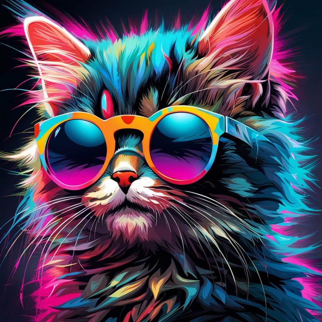 Sunglasses Cat - Wallpaper Cave