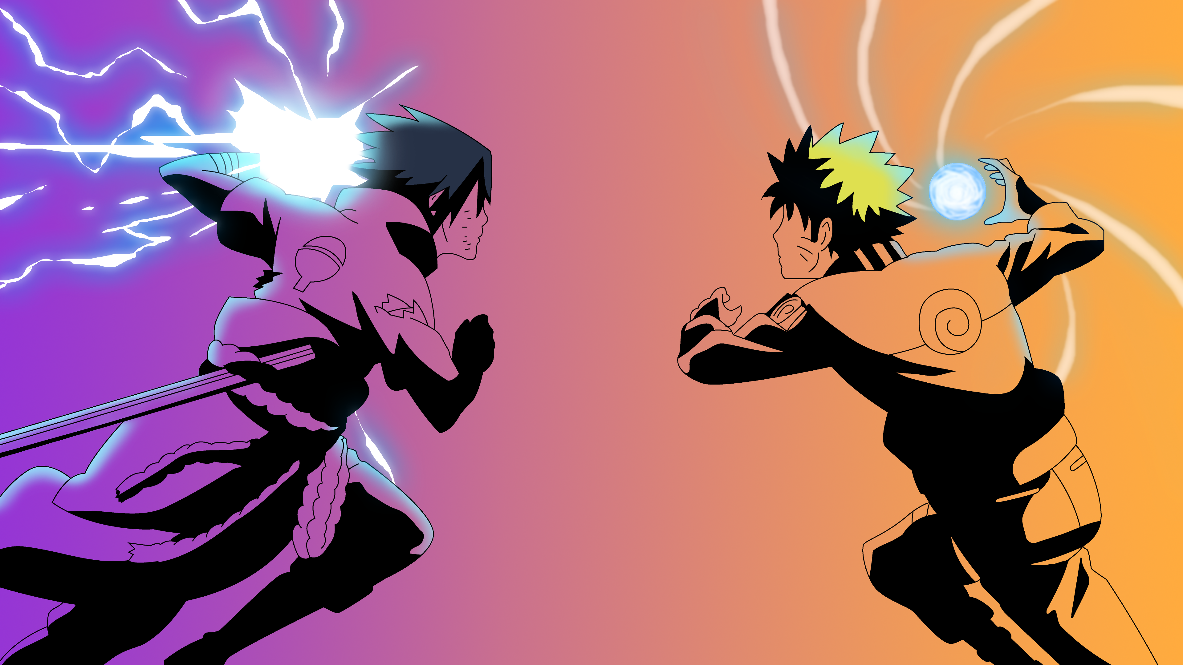 Naruto vs Sasuke