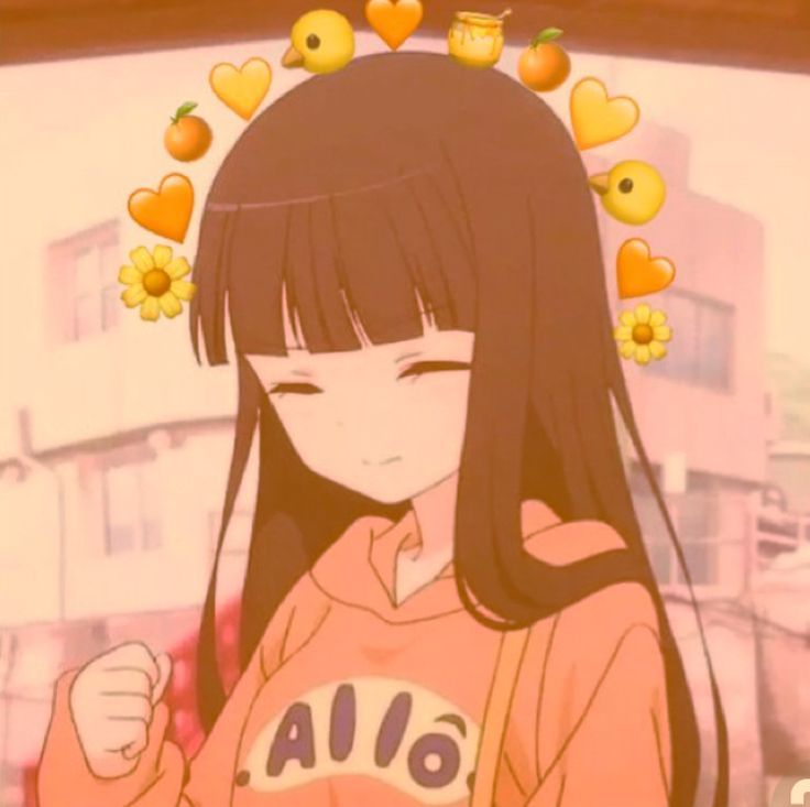 Aesthetic Orange Anime Wallpaper Cave