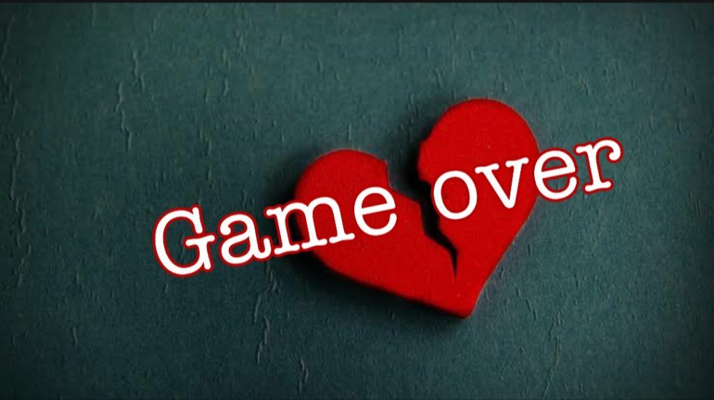 game over love wallpaper