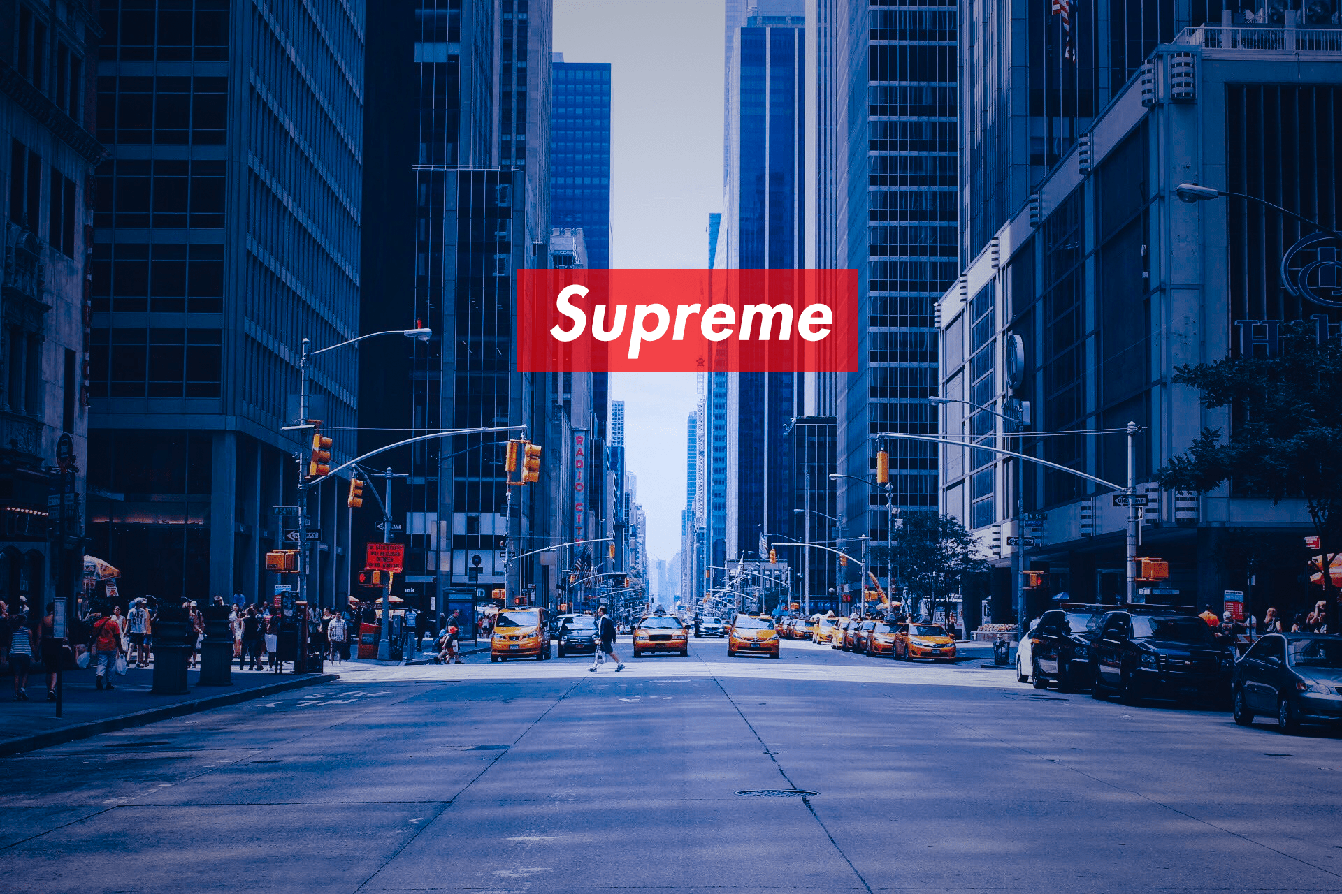 Supreme City Street Wallpaper Cave