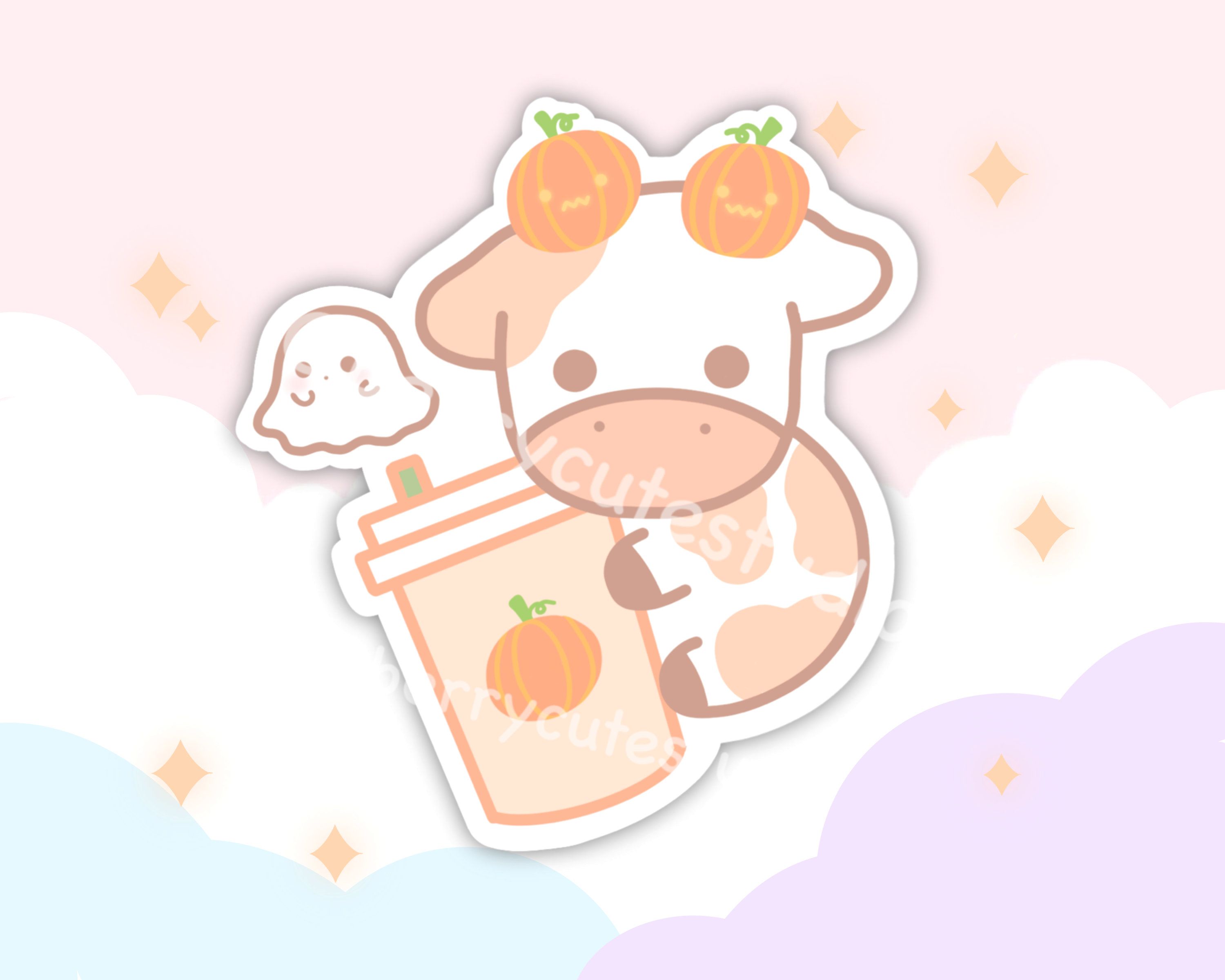 Strawberry Cow Wallpaper Cave