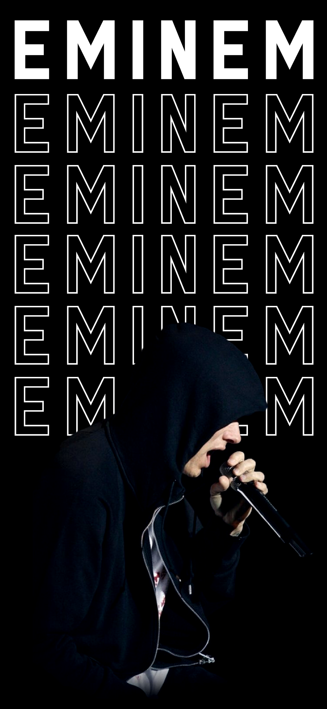 Eminem Typography Mobile Wallpaper HD - Wallpaper Cave