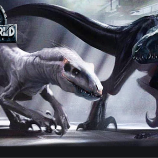 indoraptor and white indoraptor