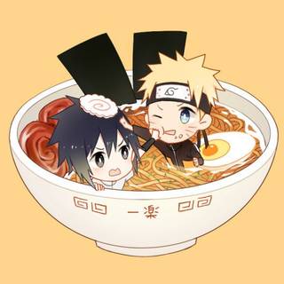 Cute Sasuke and Naruto