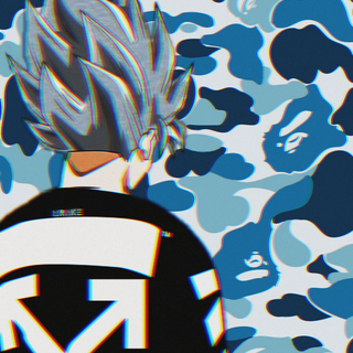 vegeta bape