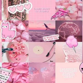 Pink collage #2
