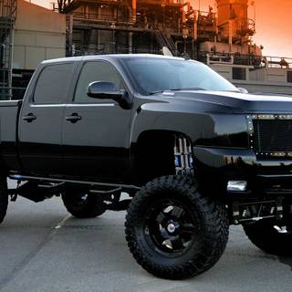 Lifted  truck yessir