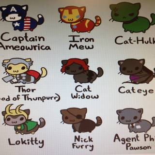 Avengers cats :)