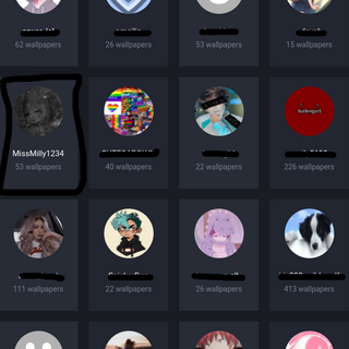my 2 account <3  ( the one in the black rectangle )