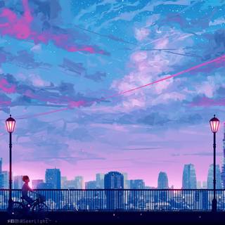 <3 cute sky anime <3