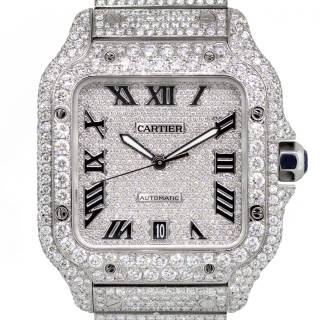 My iced out cartier rolex 