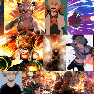 My Bakugou collage