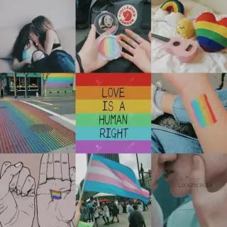 <3 daily LGBTQ+ aesthetic <3