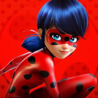 Marinette and ladybug and Cat Noir