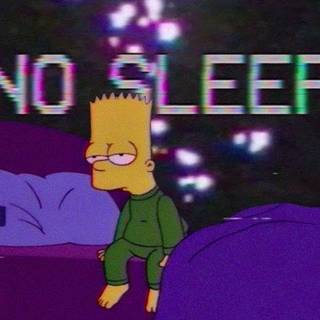 chill  Bart Simpson 