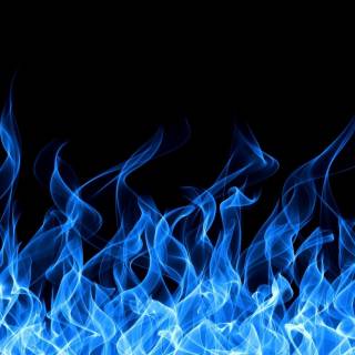 Awesome Blue Fire - Wallpaper