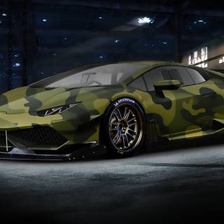 camo Lamborghini