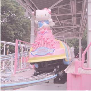 you guys ready to ride the hello kitty rollercoaster???