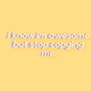 ur awesome too!