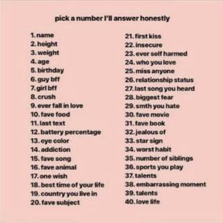ask as many as u want..