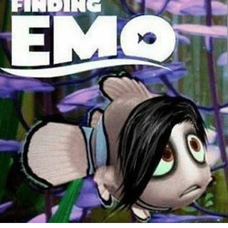 Funny Emo fish 