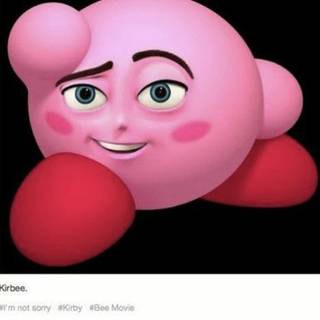 So my bf got an obsession with Kirby I sent him this and he freaked tf out