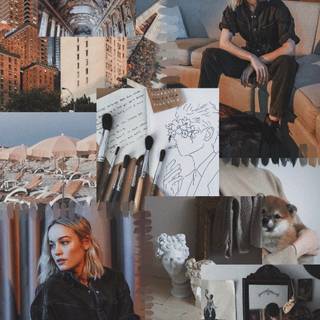 Brie Larson collage