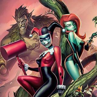 Harley Quinn And poison ivy
