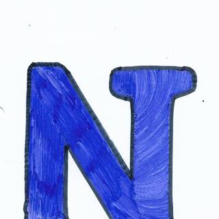 N bleu pour Natcho
