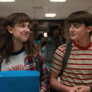 Will and El, Stranger things