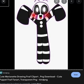 The Puppet Model - Marionette Fnaf - Free PNG Download - PngKit