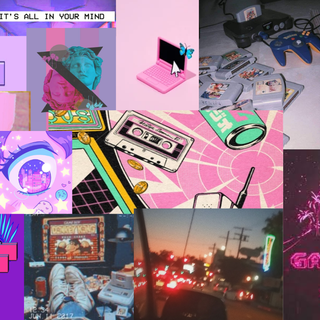 vaporwave aesthetic wallpaper