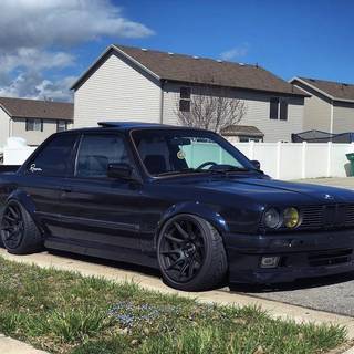 1991 BMW E30 M3 Cambered (Stanced) Modded
