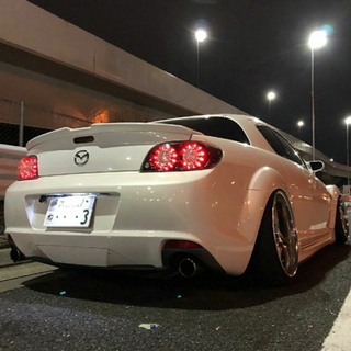 Mazda RX8 w Camber (stanced)