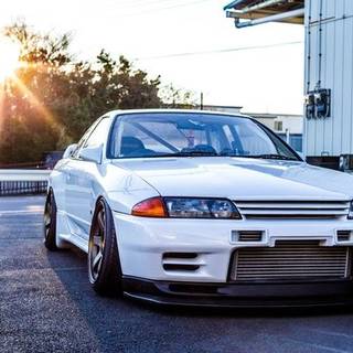 Nissan R32 Skyline Cambered (Stanced)