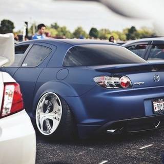 Mazda RX8 w Camber (stanced)