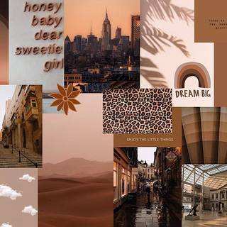 Brown Aesthetic Wallpaper