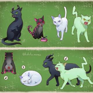 Diasomnia Kitties:)