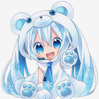 Arctic fox anime girl
